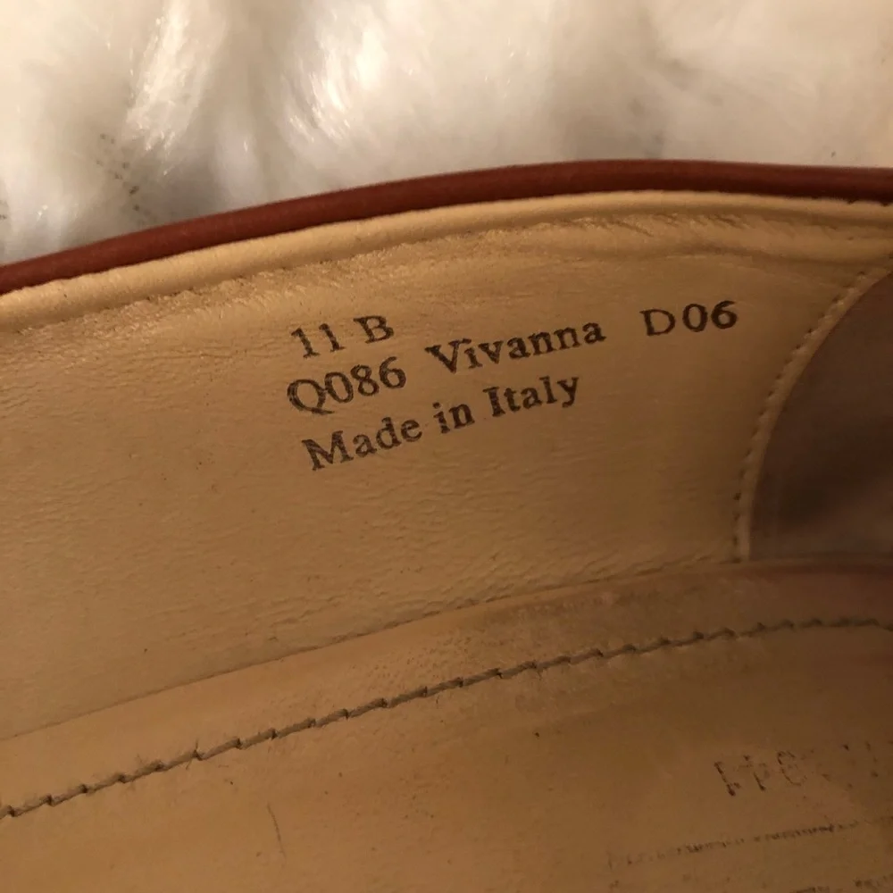 COACH Vintage Vivanna Calf Leather 3” Heels with White Stitching 11B - Picture 6 of 8